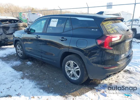 2022 GMC Terrain Fwd Sle z USA, uszkodzony, nr VIN 3GKALMEV9NL304210